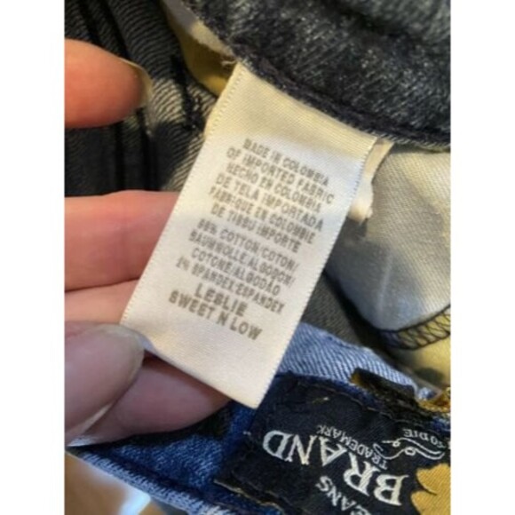 Lucky Brand Jeans Womens Sz 4/27 Leslie Sweet N Low Bootcut Stretch Low Rise Y2K - Picture 4 of 8